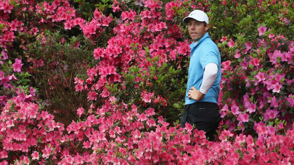 rory 18 masters flowers